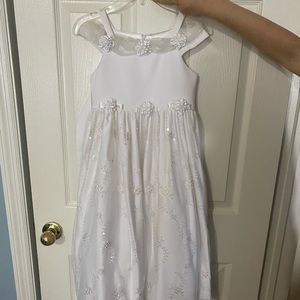 White Communion Dress